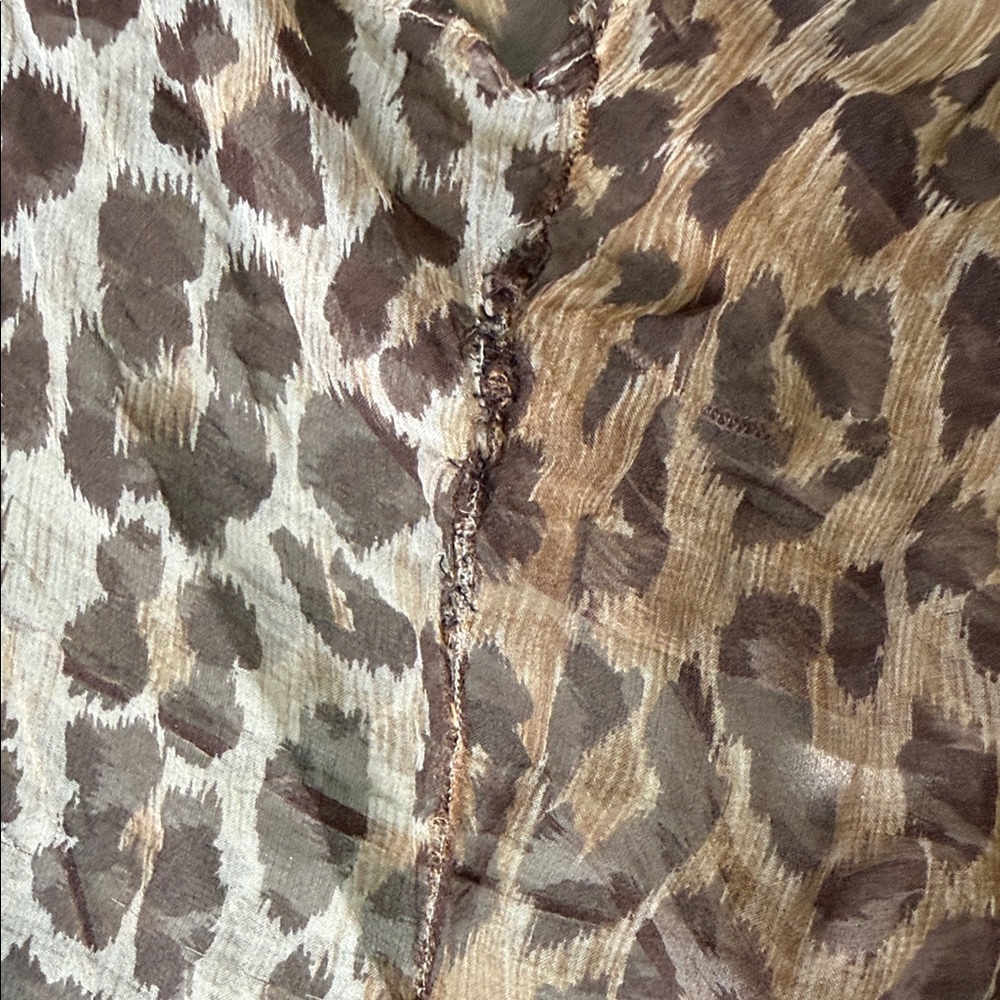 Dolce & Gabbana Animal Print Midi Dress 100%Silk - Picture 11 of 11